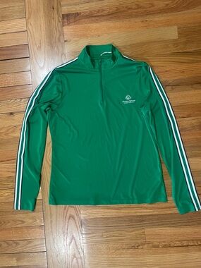 Tory Burch Augusta National Women’s Amateur Green 1/4 zip size xl